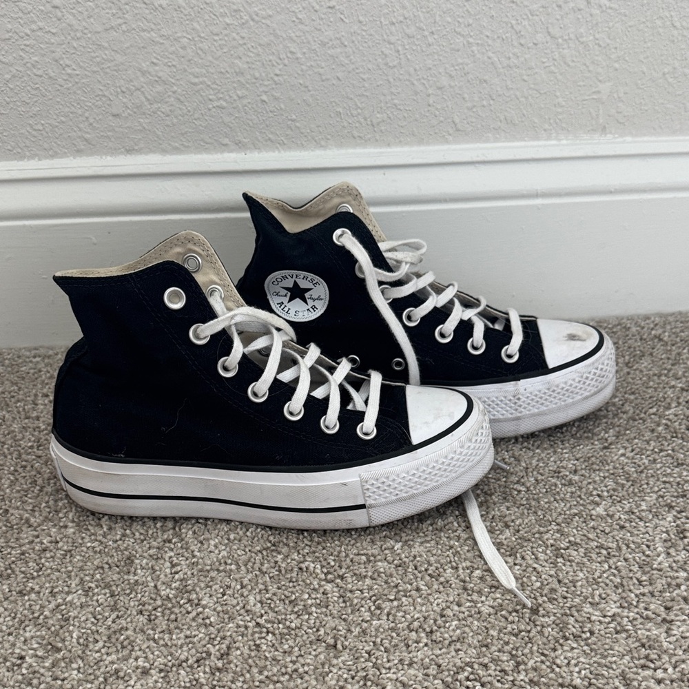 Converse Classic Black and White High-Tops